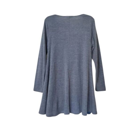 Altar'd State Sweater Dress Womens Size XS Gray Long Sleeve Knit Layered - Picture 3 of 4
